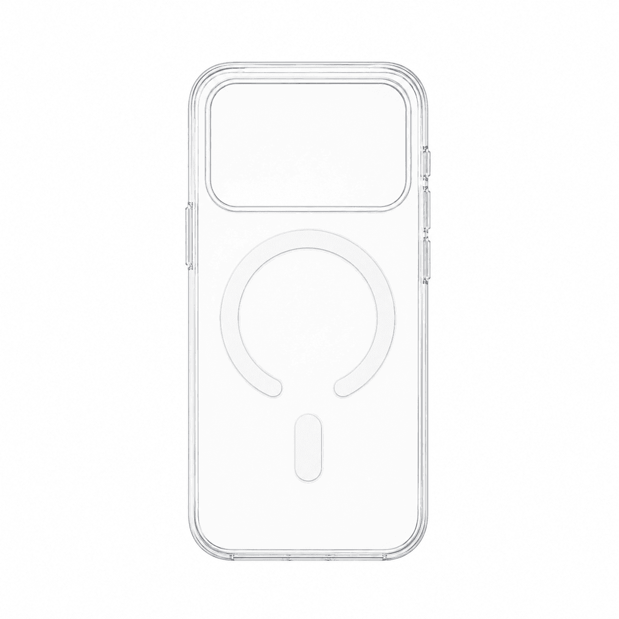 قاب گوشی موبایل اپل iPhone 17 Pro شفاف مگ‌سیف (MagSafe)