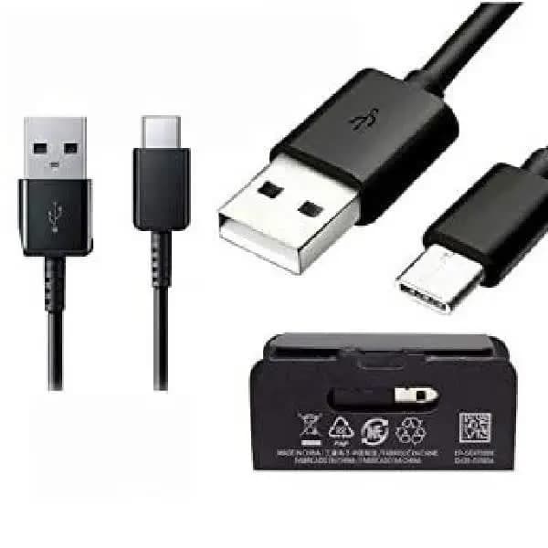 کابل سامسونگ (Samsung) مدل تایپ C مشکی org