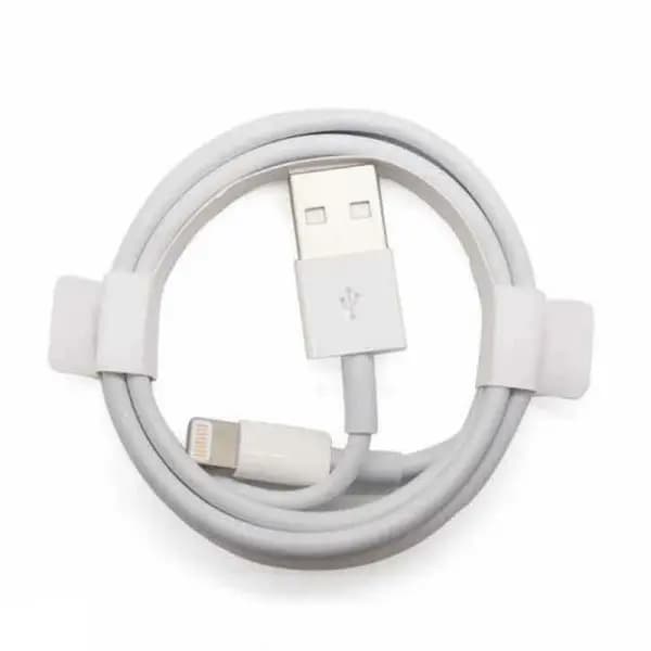 کابل شارژ اپل (Apple) مناسب گوشی موبایل iPhone 7 اصلی سفید
