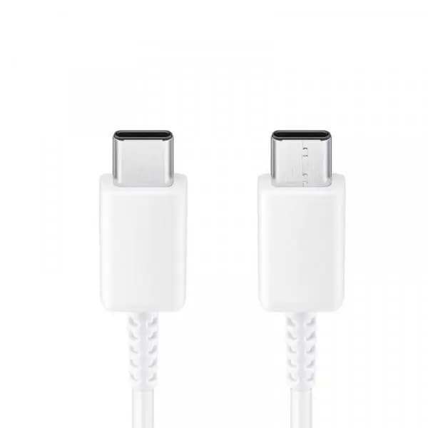 کابل شارژ سامسونگ سریع تایپ C اصل ا Samsung Type-C ORG سفید